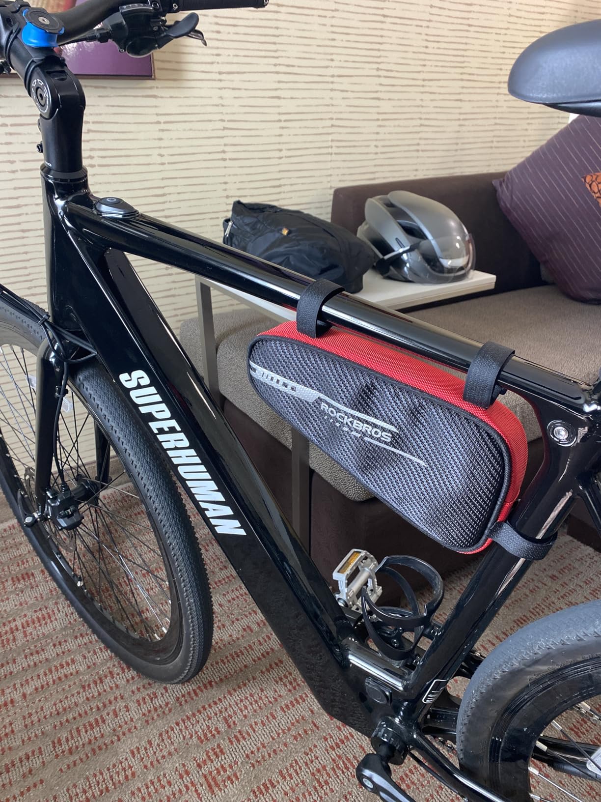ROCKBROS Bike Bag Bicycle Frame Bag Bike Triangle Storage Bag customer photo 2