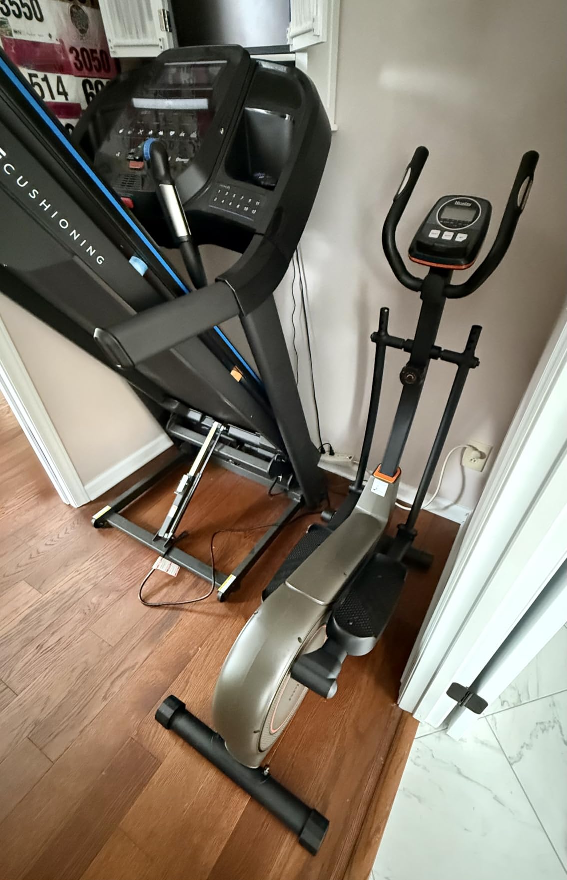 Niceday Elliptical Exercise Machine, Elliptcal Machine for Home, 15.5IN/16IN/20IN Stride Elliptical Machine, Elliptcal Training Machine with 16 Level Resistance, 500LBS Loading Capacity customer photo 1
