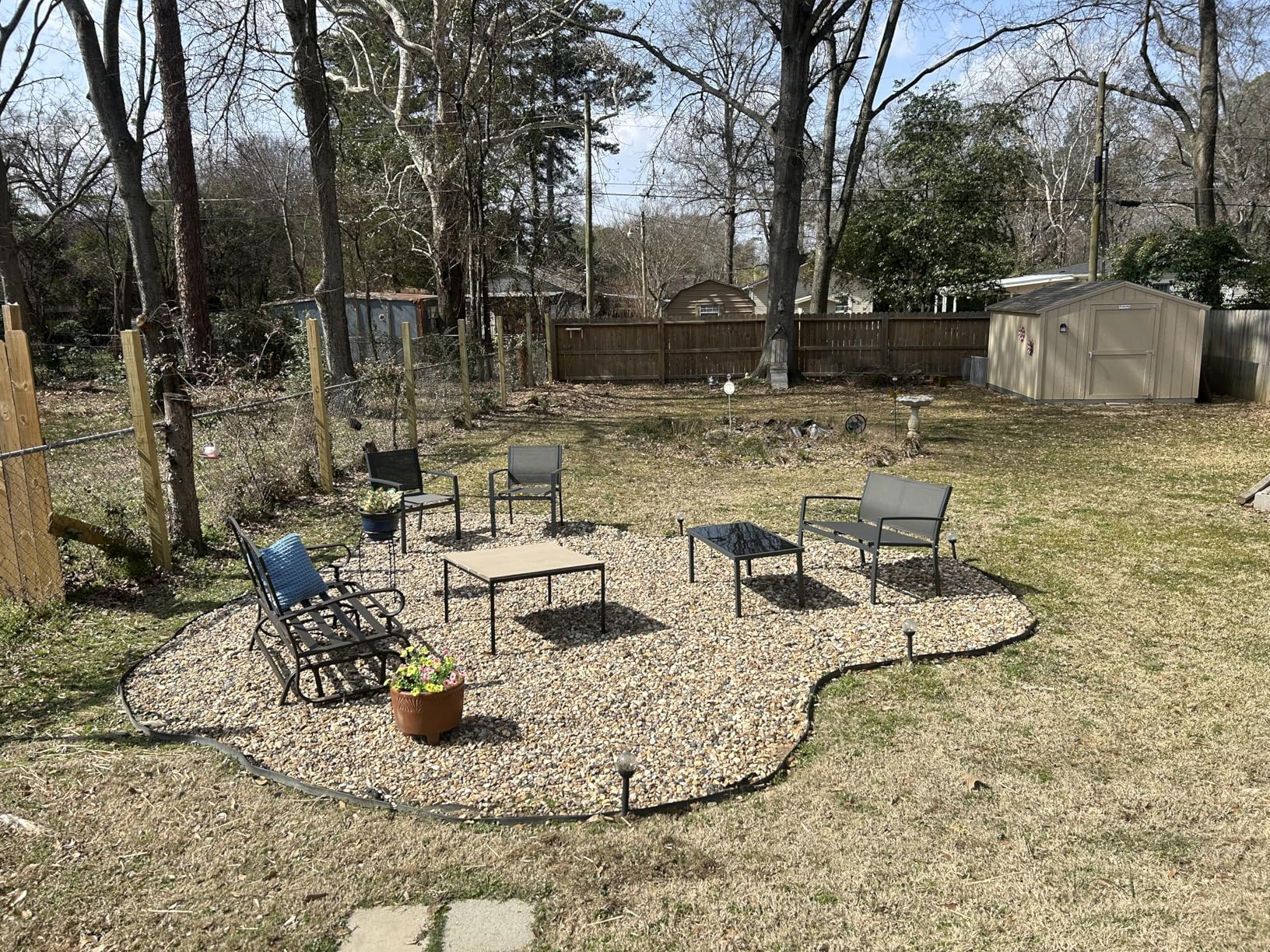 Vongrasig 4 Pieces Patio Furniture Sets, Outdoor Patio Conversation Sets with Glass Coffee Table, Small Porch Balcony Furniture, Patio Table and Chairs Set for Garden, Backyard (Black) customer photo 1