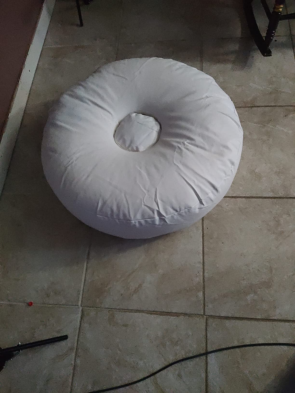Honra Orraphtstu Newborn Baby Photography Props Beanbag Posing Photoshoot Professional Cover (Filling Not Included) (White) customer photo 1