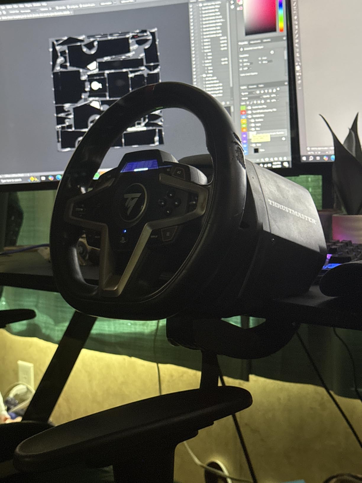 Thrustmaster T248P Force Feedback Racing Wheel (compatible w/ PS5, PS5 Pro, PS4 & PC) customer photo 1