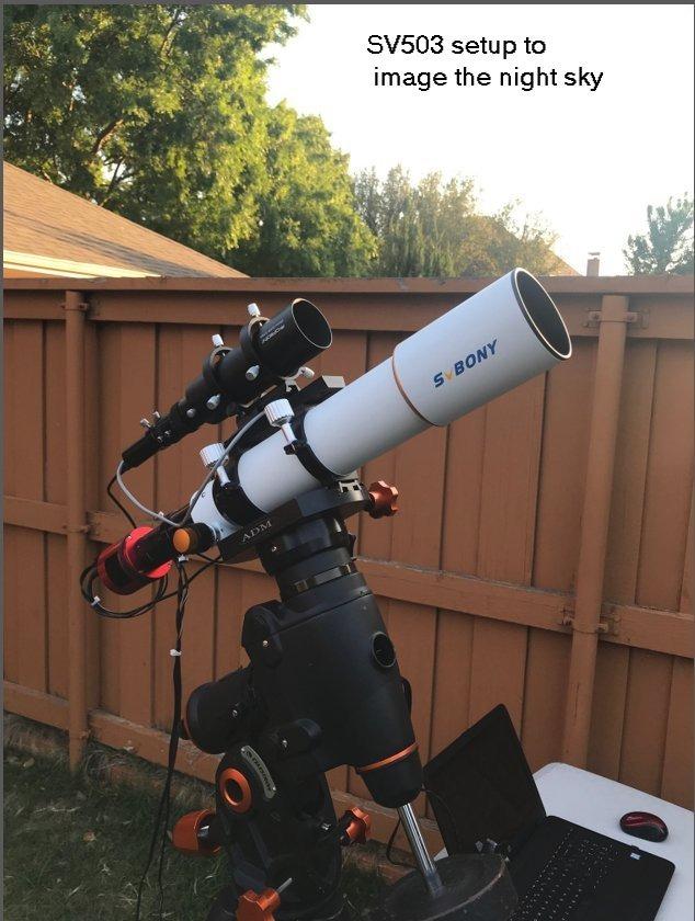 SVBONY SV503 Telescope for Adults High Powered, 102mm F7 Extra Low Dispersion Achromatic Refractor OTA, Dual-Speed Focuser, Refractor Telescope for Planets Deep Sky Astrophotography&Visual Observation customer photo 2