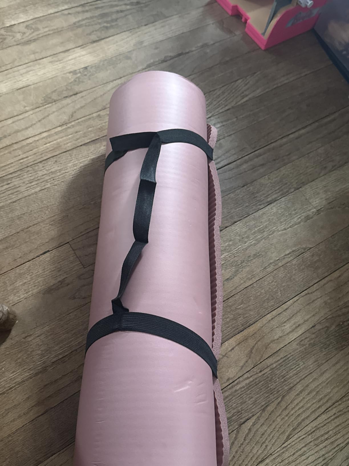 Retrospec Solana Yoga Mat Thick 1/2in Non-Slip Workout Mat with Nylon Strap - 72x24in Exercise Mat for Pilates, Stretching & Fitness - BPA Free customer photo 1