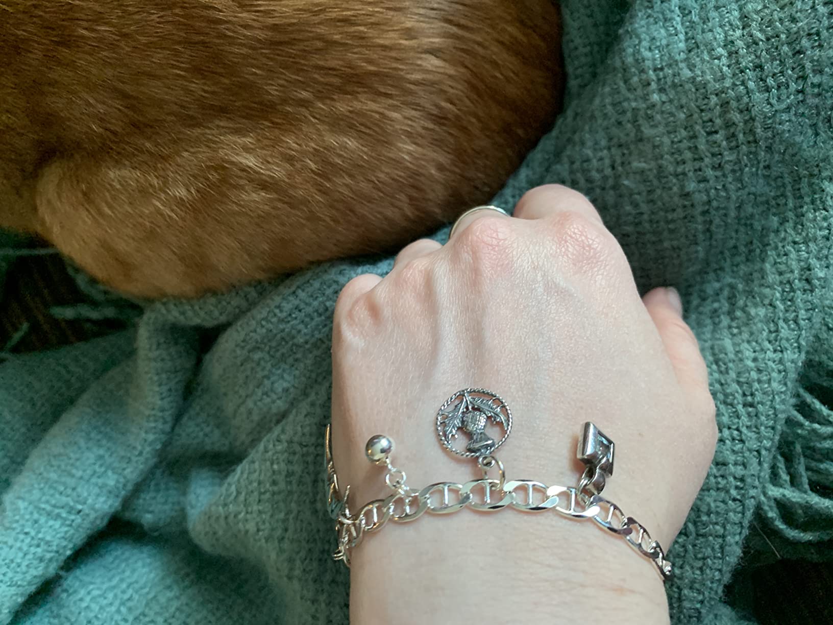 925 Sterling Silver Italian Solid Mariner Link Chain Bracelet for Men & Women - Made in Italy Comes With a Gift Box customer photo 2