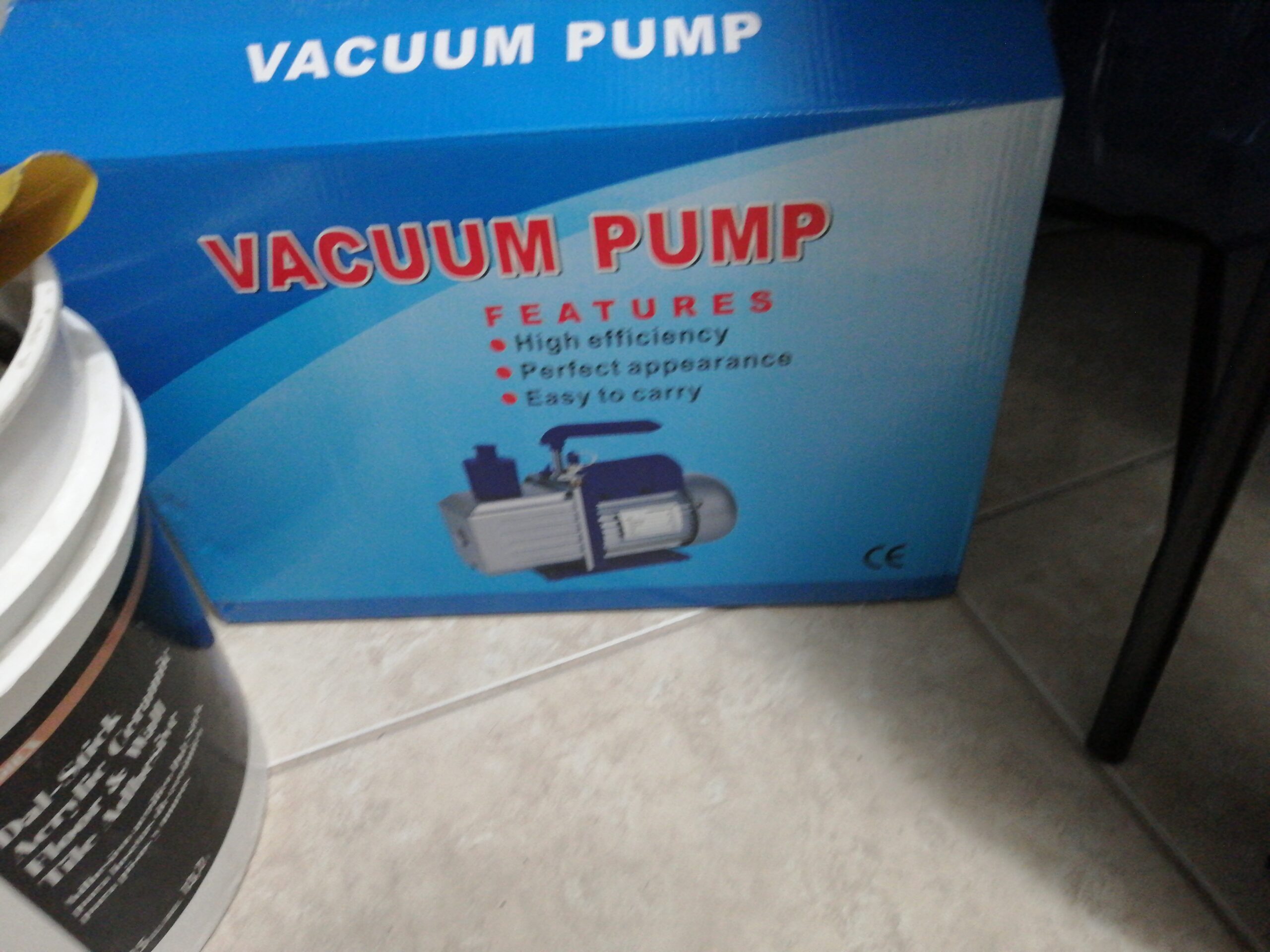 VEVOR Vacuum Pump 12 CFM 1 HP Double Stage Air Conditioning Vacuum Pump 110V Ultimate Vacuum Refrigerant HVAC Air Tool for Automobile Reparation Vacuum Evacuation customer photo 2