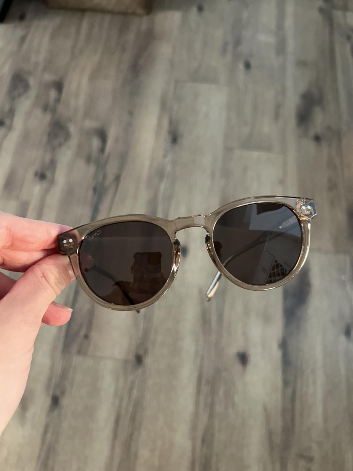 WearMe Pro Round Polarized Sunglasses for Women - Retro Classic UV400 Protection for Driving & Everyday Wear customer photo 2