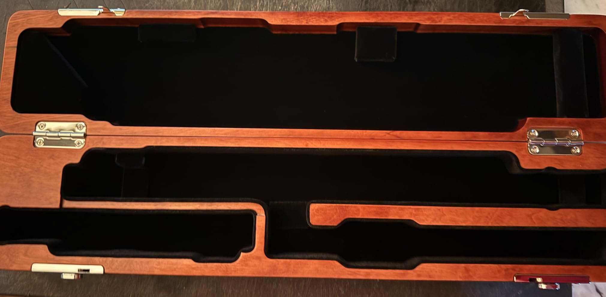 Jiayouy B Hardwood Flute Case 17 Hole Storage Box Protect Carry customer photo 2