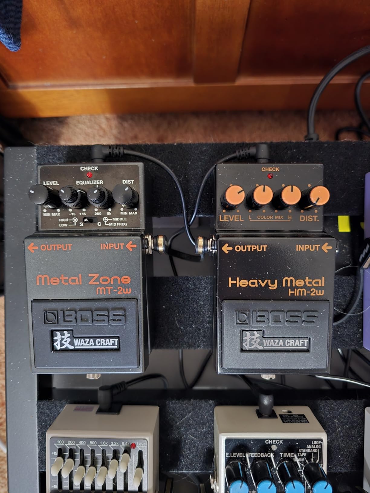 BOSS HM-2W Heavy Metal Guitar Effects Pedal | Legendary Chainsaw Tone of Swedish Death Metal | Waza Craft Edition | Standard HM-2 Mode and More Aggressive Custom Mode customer photo 1