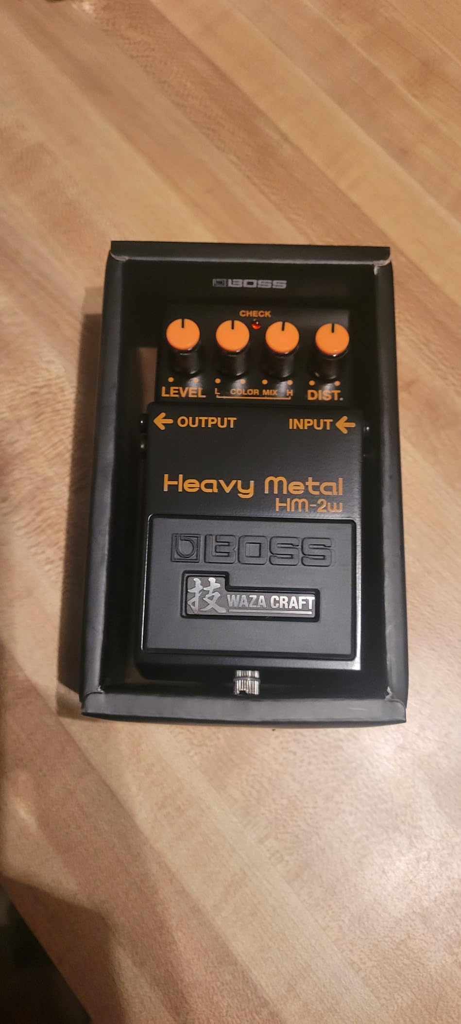BOSS HM-2W Heavy Metal Guitar Effects Pedal | Legendary Chainsaw Tone of Swedish Death Metal | Waza Craft Edition | Standard HM-2 Mode and More Aggressive Custom Mode customer photo 2