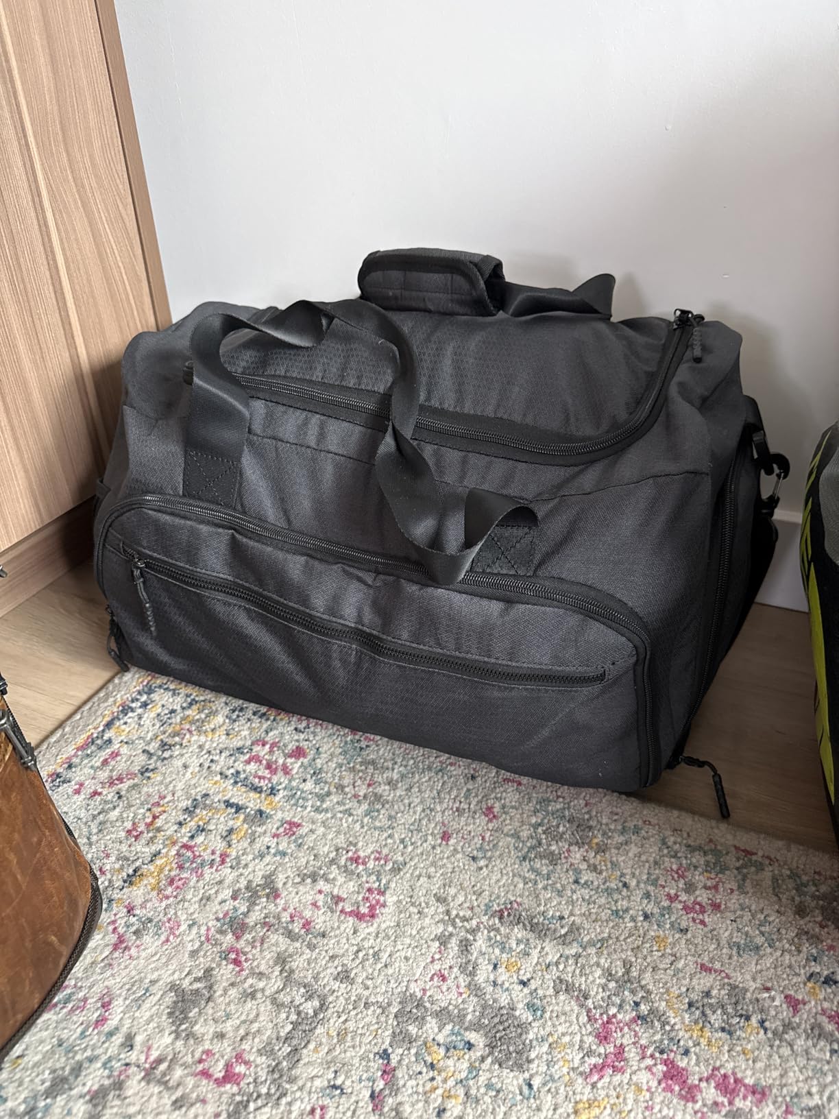 Gym Bag for Men Women, Sports Duffle Bags with Wet Pocket & Shoes Compartment, Water Resistant Overnight Duffel Bag customer photo 2