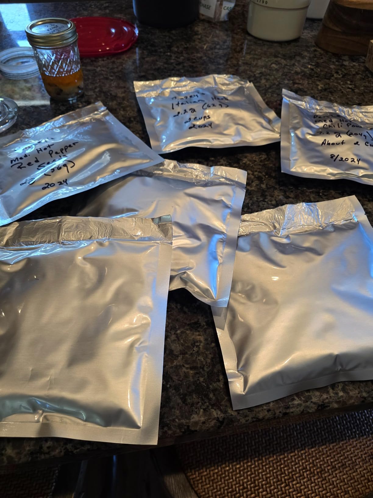 Wallaby 500cc Oxygen Absorbers - 100 Count - for Long Term Food Storage & Survival, Mylar Bags, Canning, Harvest Right Freeze Dryer, Dehydrated, and Preserved Foods - FDA Food Safe 500cc customer photo 2