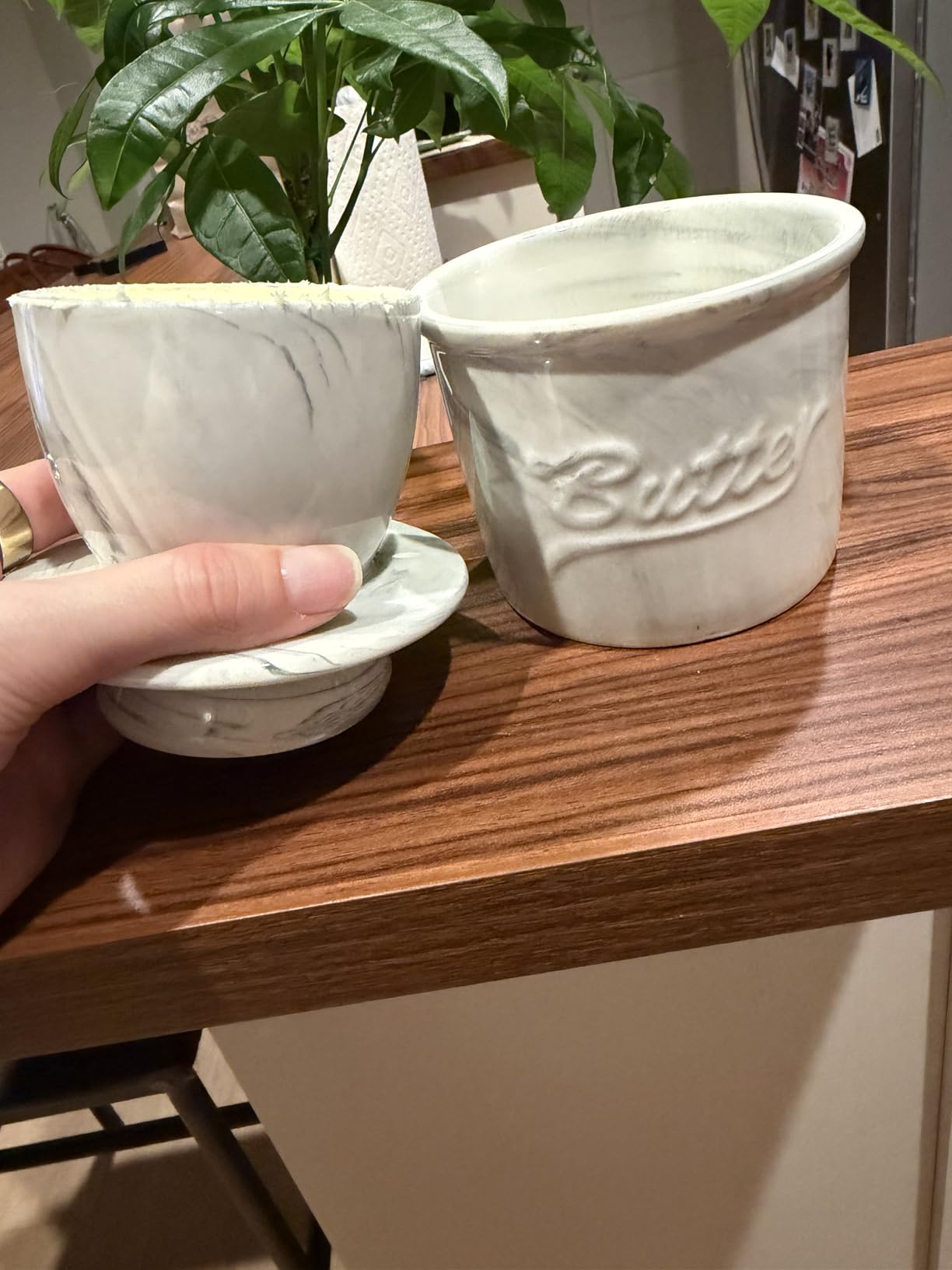 Dazey Butter Churn - Hand Crank Butter Churner- Manual Butter Maker- Beech Wood BUTTER PADDLES INCLUDED customer photo 1