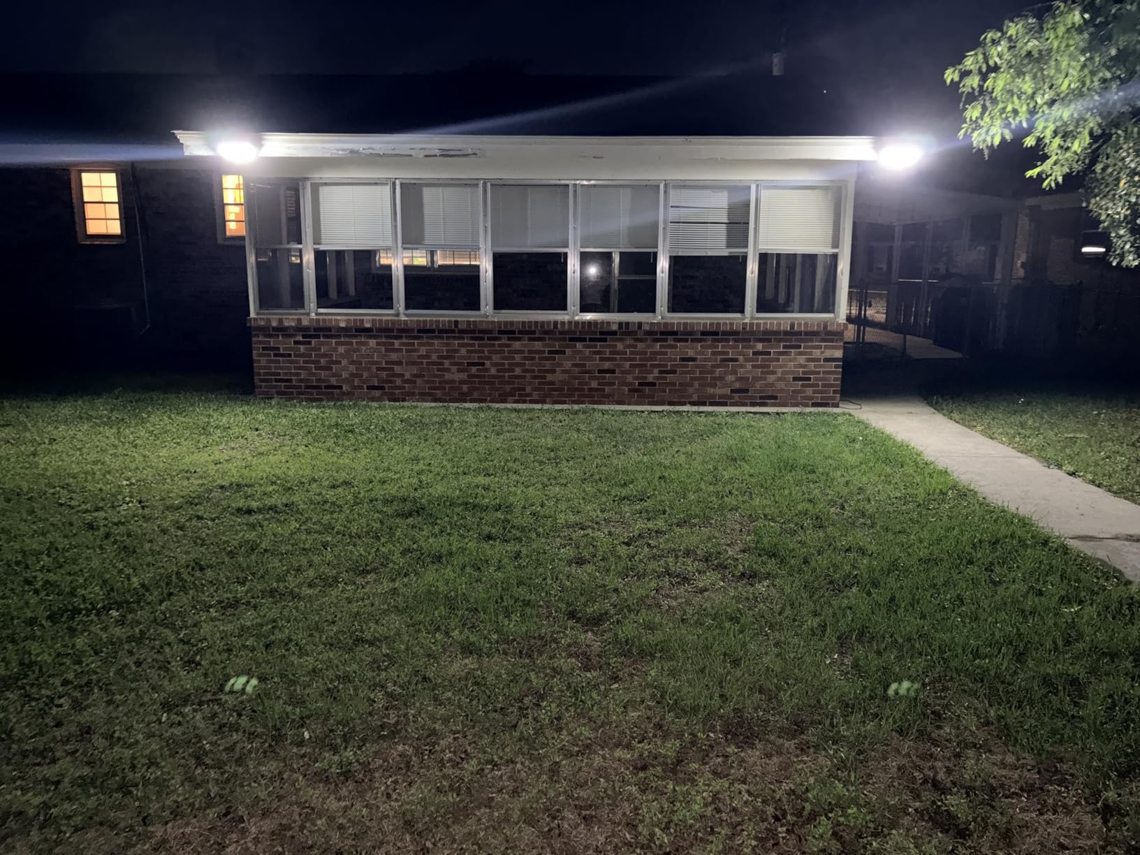 Tuffenough Solar Outdoor Lights 2500LM 210 LED Security Lights with Remote Control,3 Heads Motion Sensor Lights, IP65 Waterproof,270° Wide Angle Flood Wall Lights with 3 Modes(2 Packs) customer photo 1