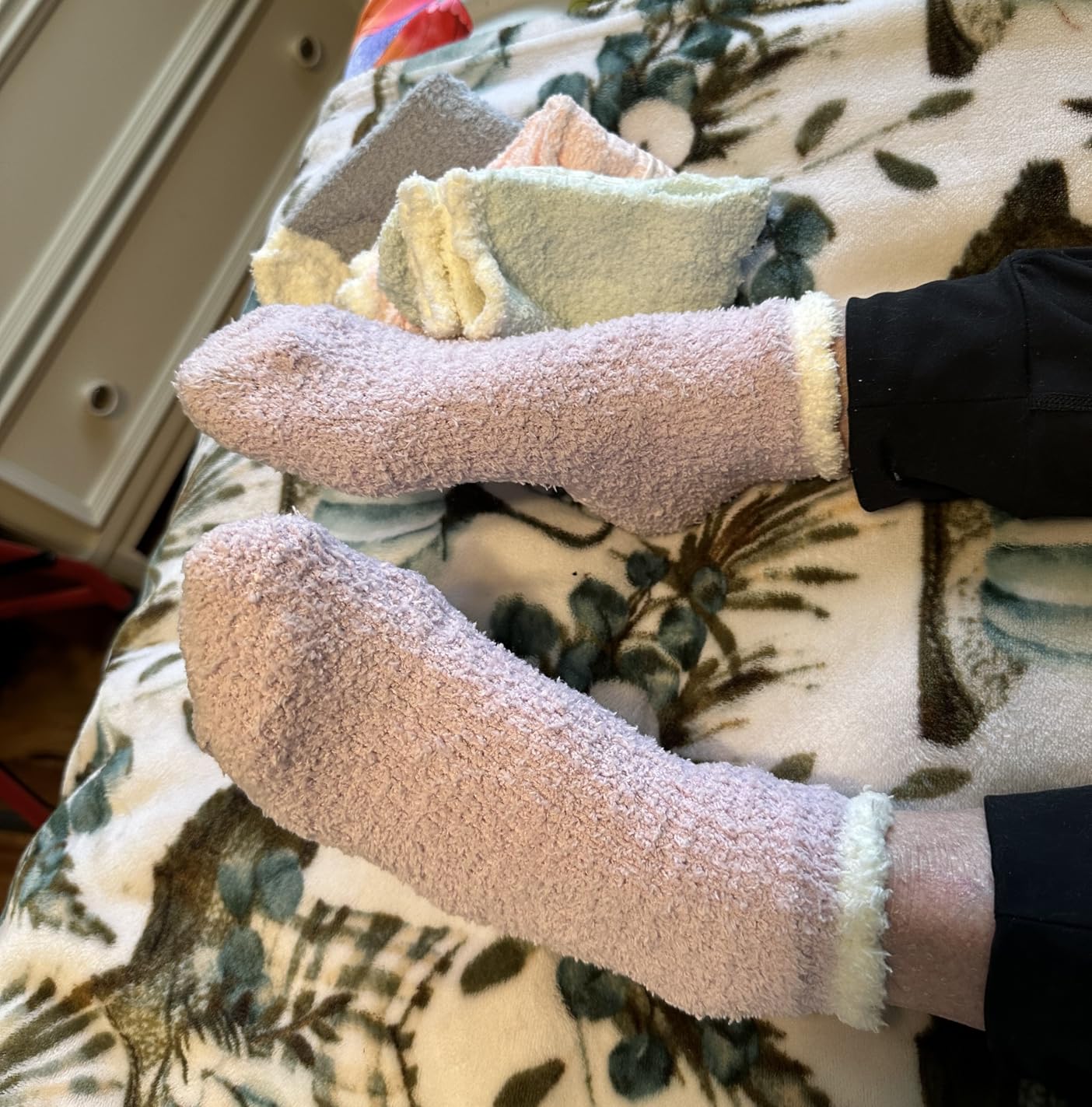 Breslatte Non Slip Hospital Socks with Grips for Women Grip Slipper Socks for Women Gifts customer photo 2