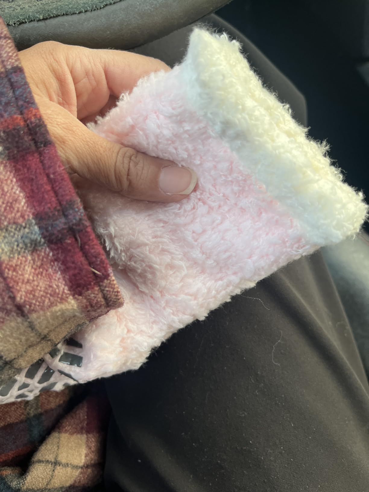 Bulinlulu Fuzzy Socks With Grips for Women 5-Pairs Non Slip Sleep Warm Fluffy Slipper Socks Mother's Day Gifts for women customer photo 1