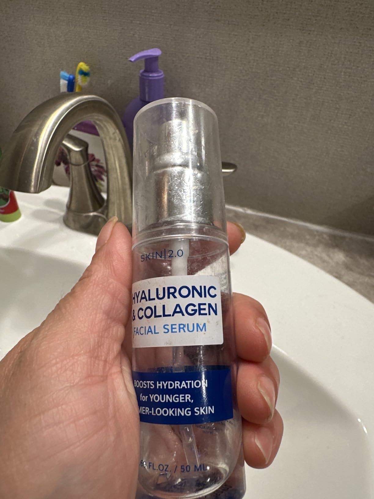 Skin 2.0 Vitamin C Serum - Dermatologist Tested, Anti-Aging & Dark Spot Remover - Brightening, Clean Beauty, Cruelty-Free, Korean Skincare for Glass Skin, All Skin Types - 1.69 Fl. oz customer photo 2
