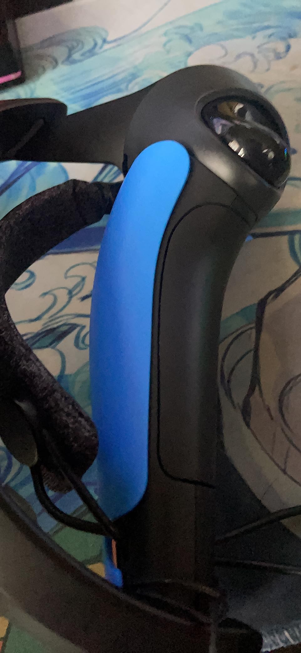 KIWI design Controller Grips Cover for Valve Index Accessories Controller Handle Cover (Blue, 1 Pair) customer photo 1