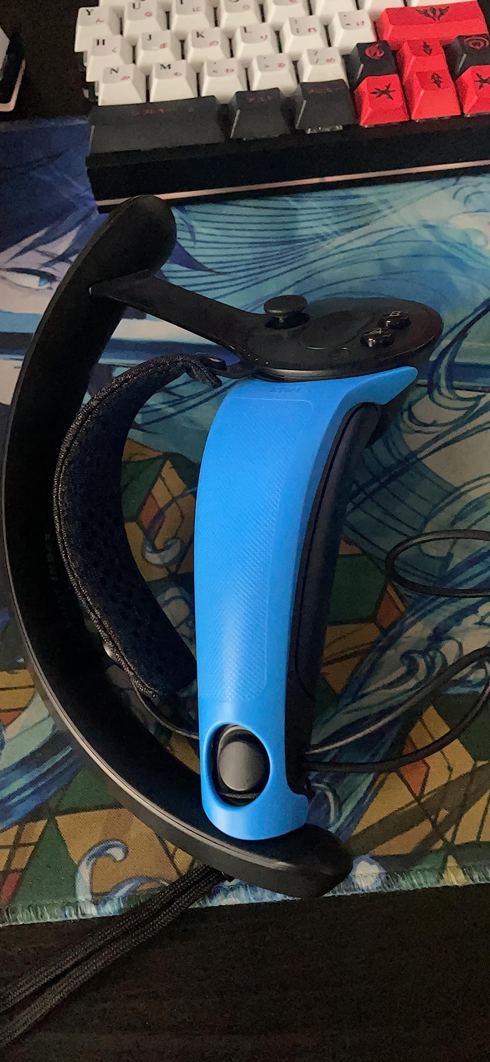KIWI design Controller Grips Cover for Valve Index Accessories Controller Handle Cover (Blue, 1 Pair) customer photo 2