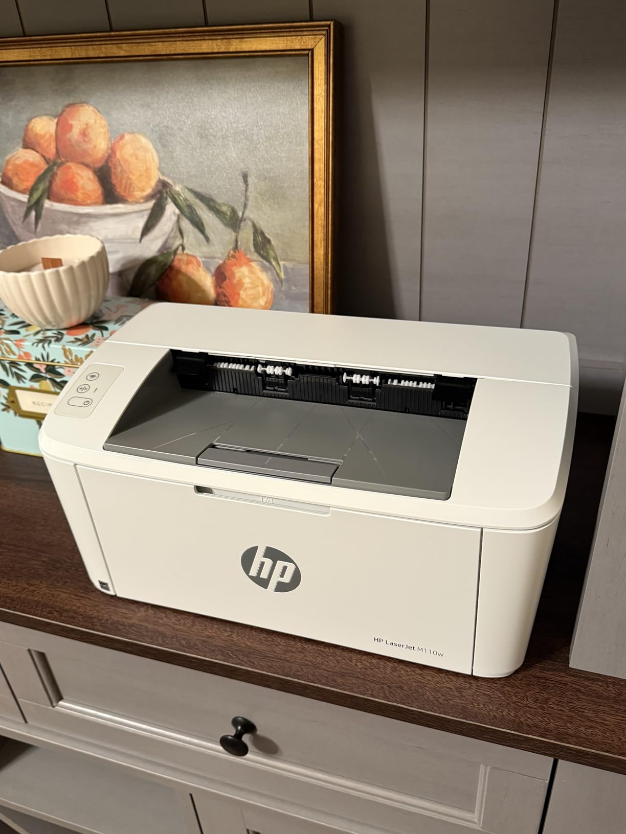 HP LaserJet M110w Wireless Black & White Printer, Print, Fast speeds, Easy Setup, Mobile Printing customer photo 2