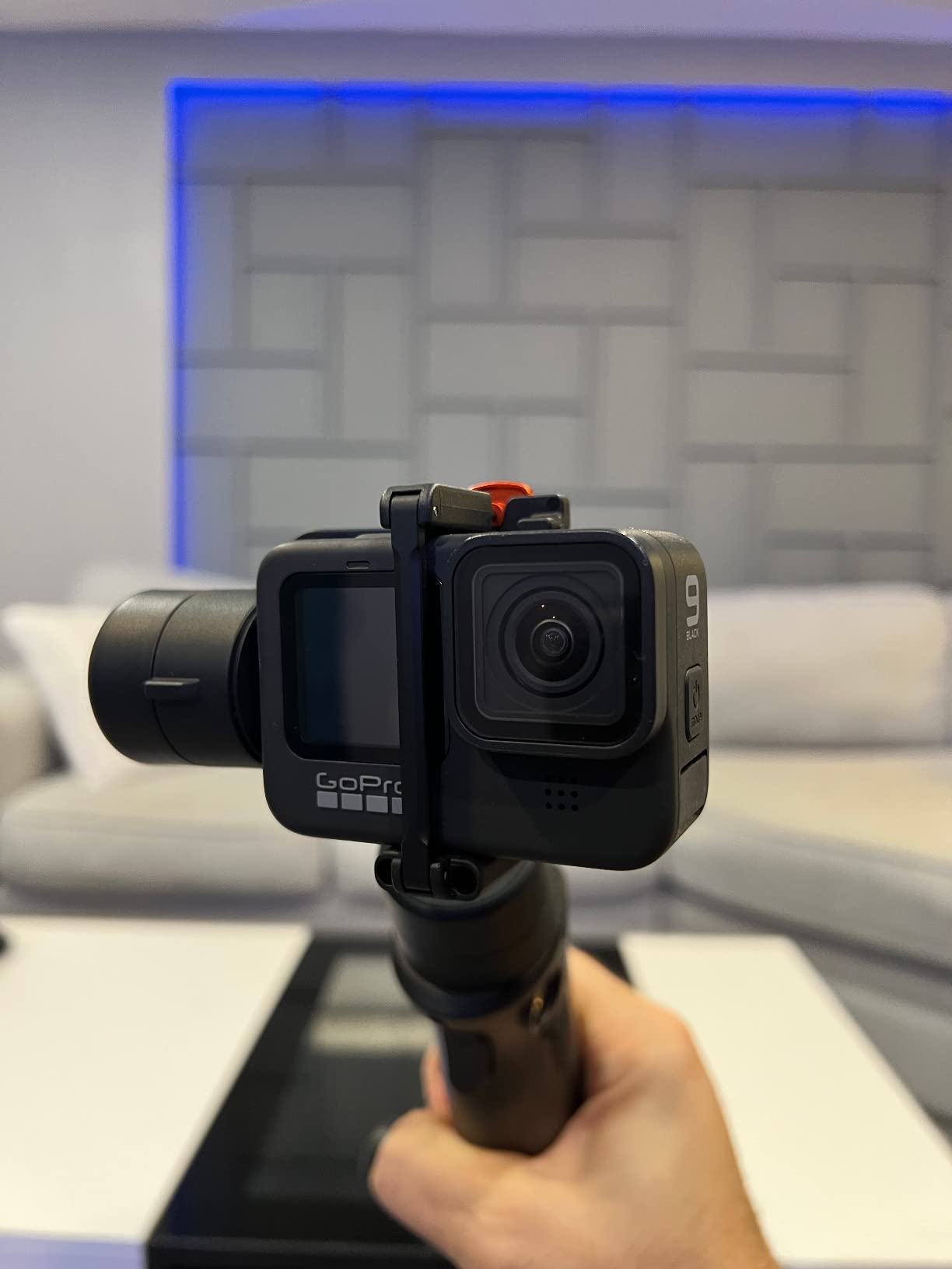 hohem iSteady Pro 4 3-Axis Gimbal Stabilizer for GoPro 13/12/11/10/9 8/7/6/5, for Osmo Action and Other Action Cameras,Support Bluetooth & Cable Control, IPX4 Splash Proof with Tripod customer photo 2