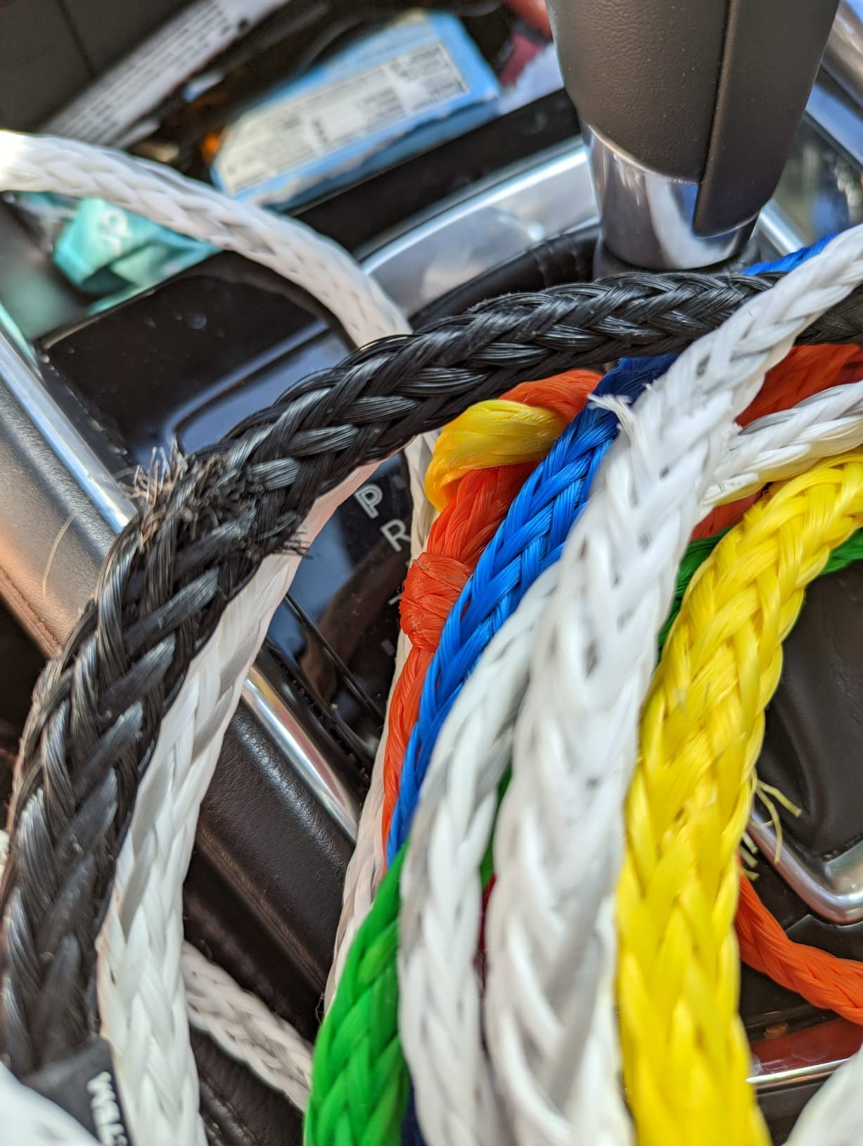 Radar Vapor Knotless 9-Section Mainline Waterski Rope, Tournament Colors customer photo 1