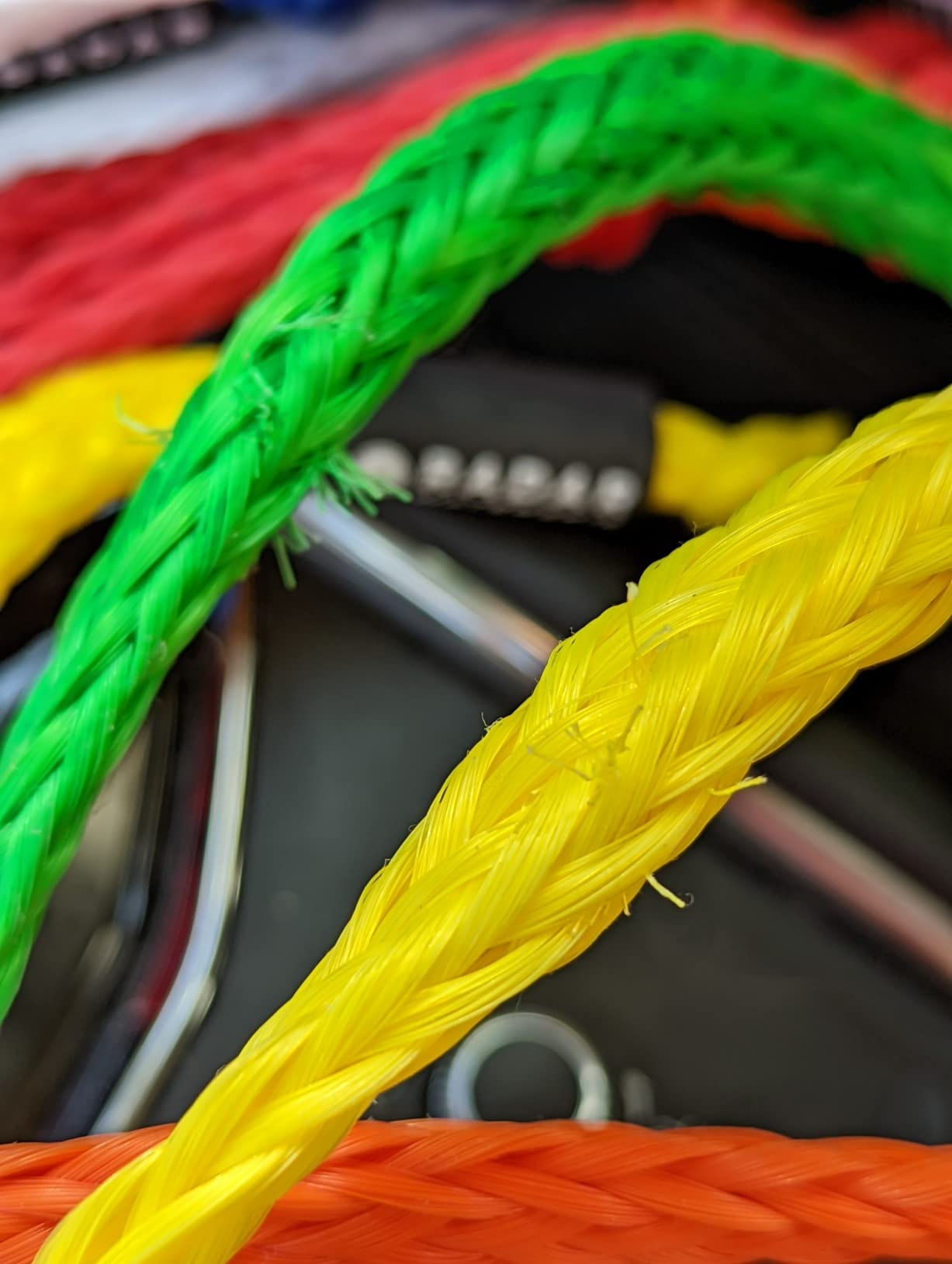 Radar Vapor Knotless 9-Section Mainline Waterski Rope, Tournament Colors customer photo 2