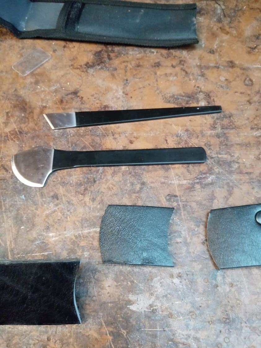 2 Pieces Leather Knife, Leather Cutting Cutter Tool for Leathercraft customer photo 2
