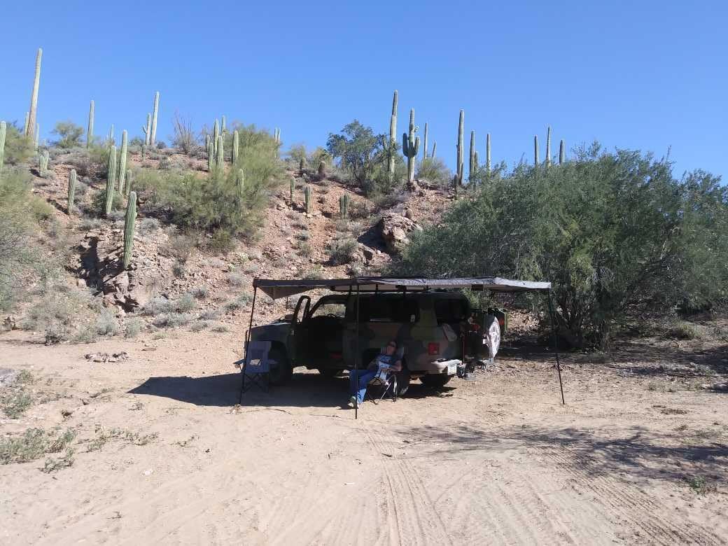 Overland Vehicle Systems HD Nomadic 270 Degree Awning Passenger Side | 129 Sq Ft of Coverage customer photo 1