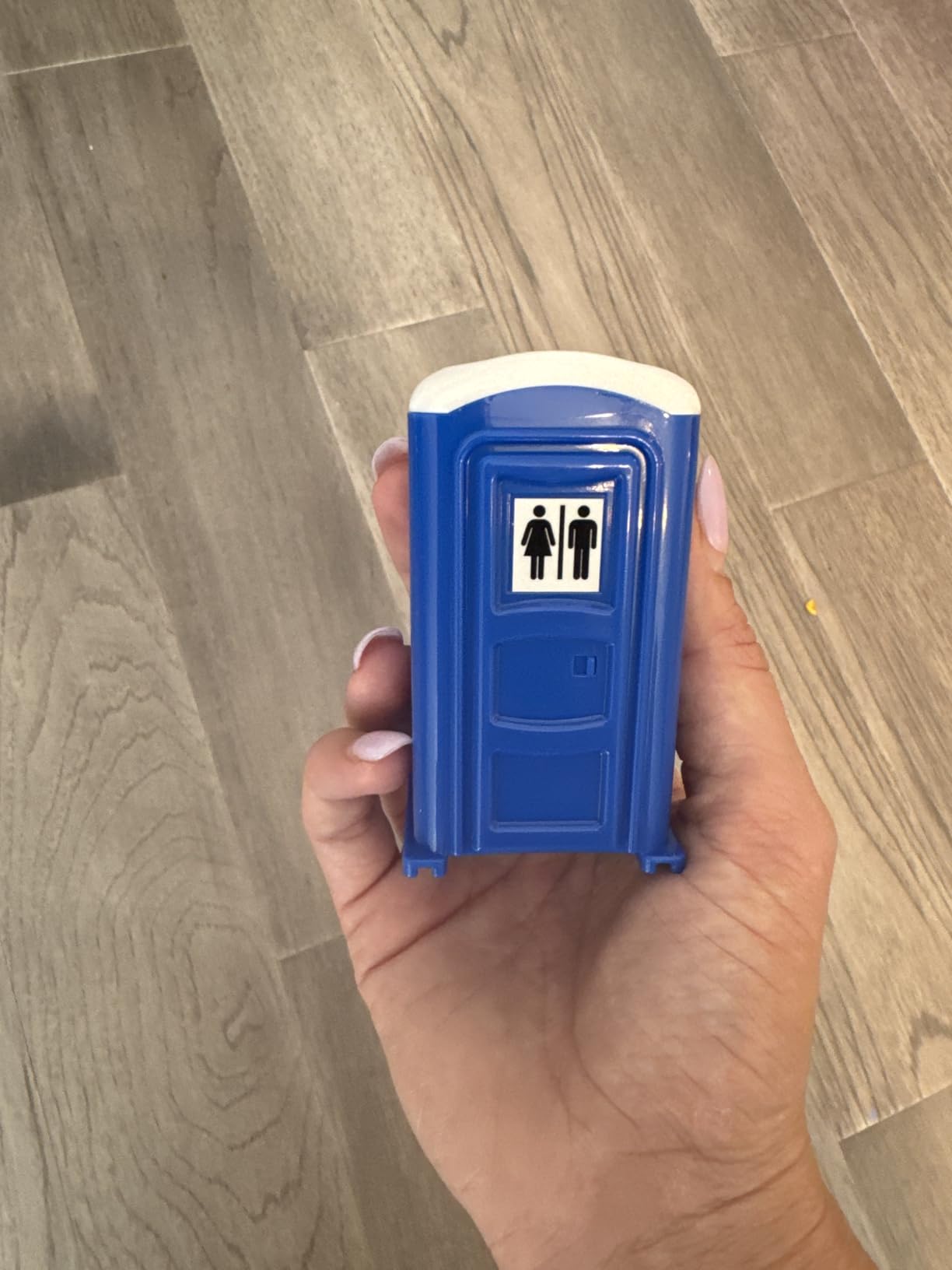 Funwares American Designed & Owned, Original Porta Potty Shot Glasses Gag Gift for Men, Top Choice for Number 2 Humor, Funny Shot Glass, White Elephant Gift, Secret Santa and Shot Glass Collectors customer photo 1