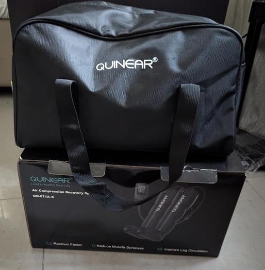 QUINEAR Air Compression Recovery System, Professional Sequential Device for Massage Therapy customer photo 1