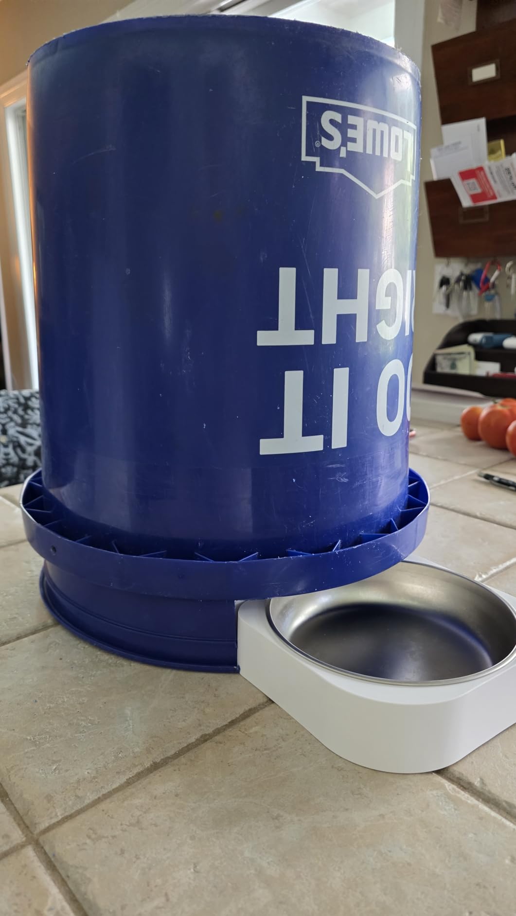 VOLUAS Automatic Cat Feeders - Timed Pet Feeder for Cats and Dogs with Dry Food Dispenser, Desiccant Bag, Programmable Portion Control, 4 Daily Meals, 10s Voice Recorder customer photo 2