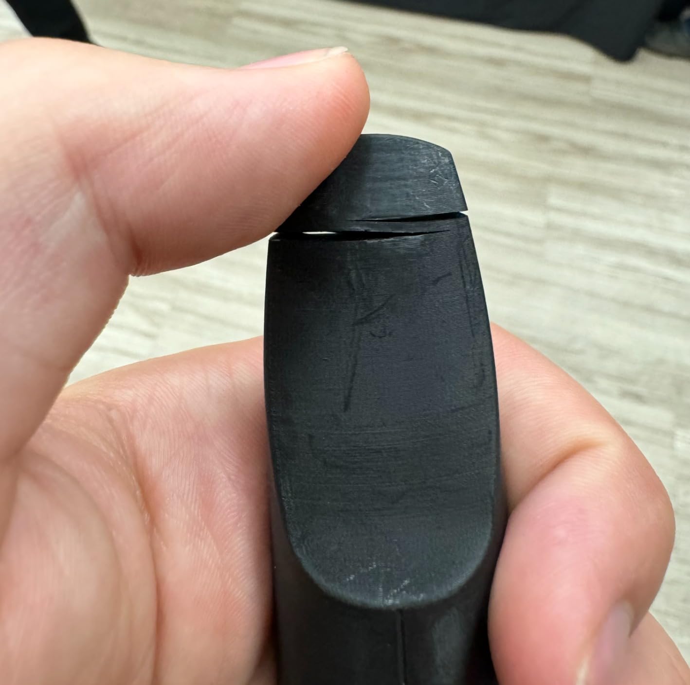 Syos Alto Saxophone Mouthpiece, Smoky Model, Anthracite Gray customer photo 1