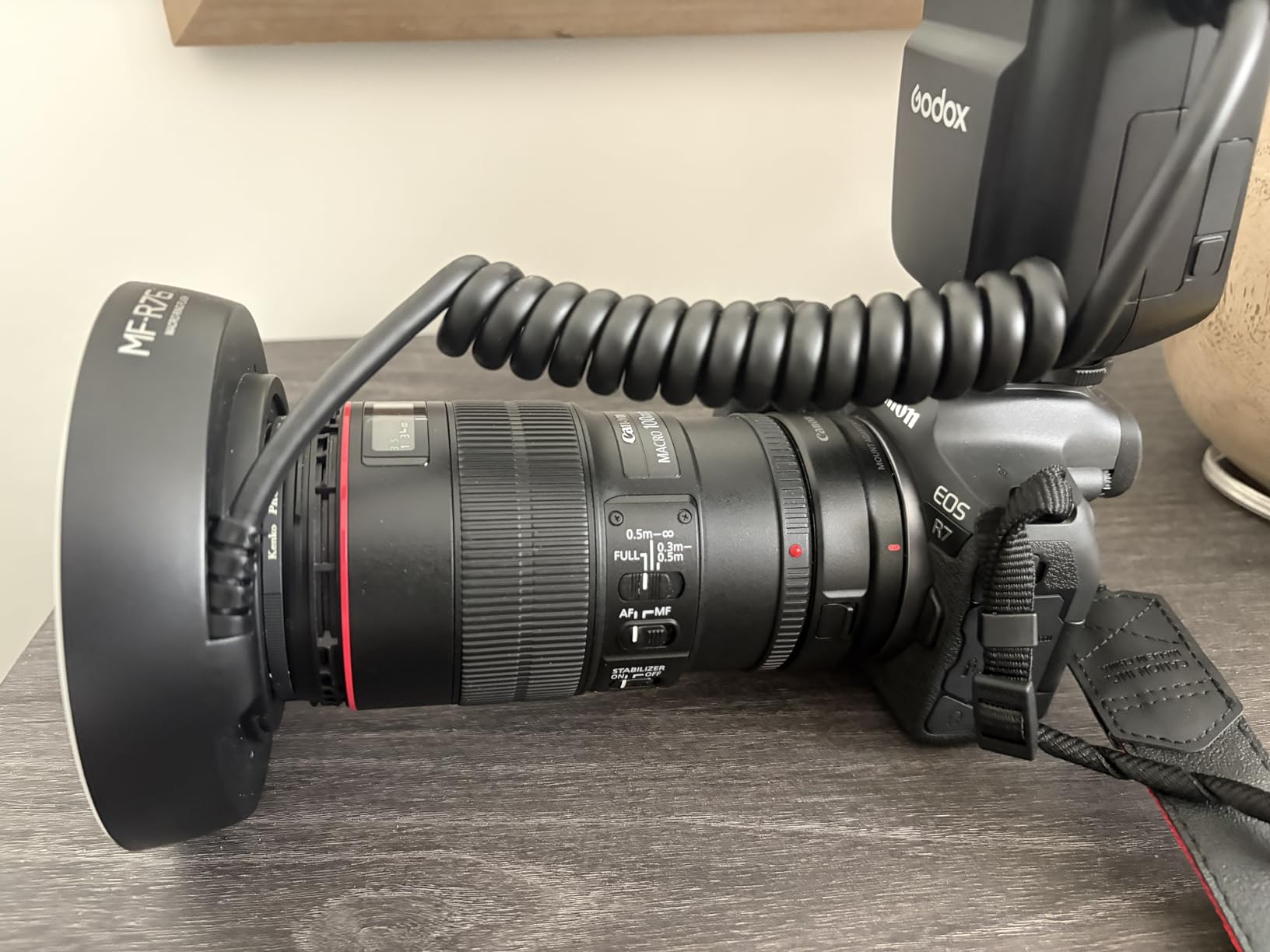 Godox MF-R76 Macro Ring Flash for Sony, for Canon, for Nikon, for Fuji Camera customer photo 2