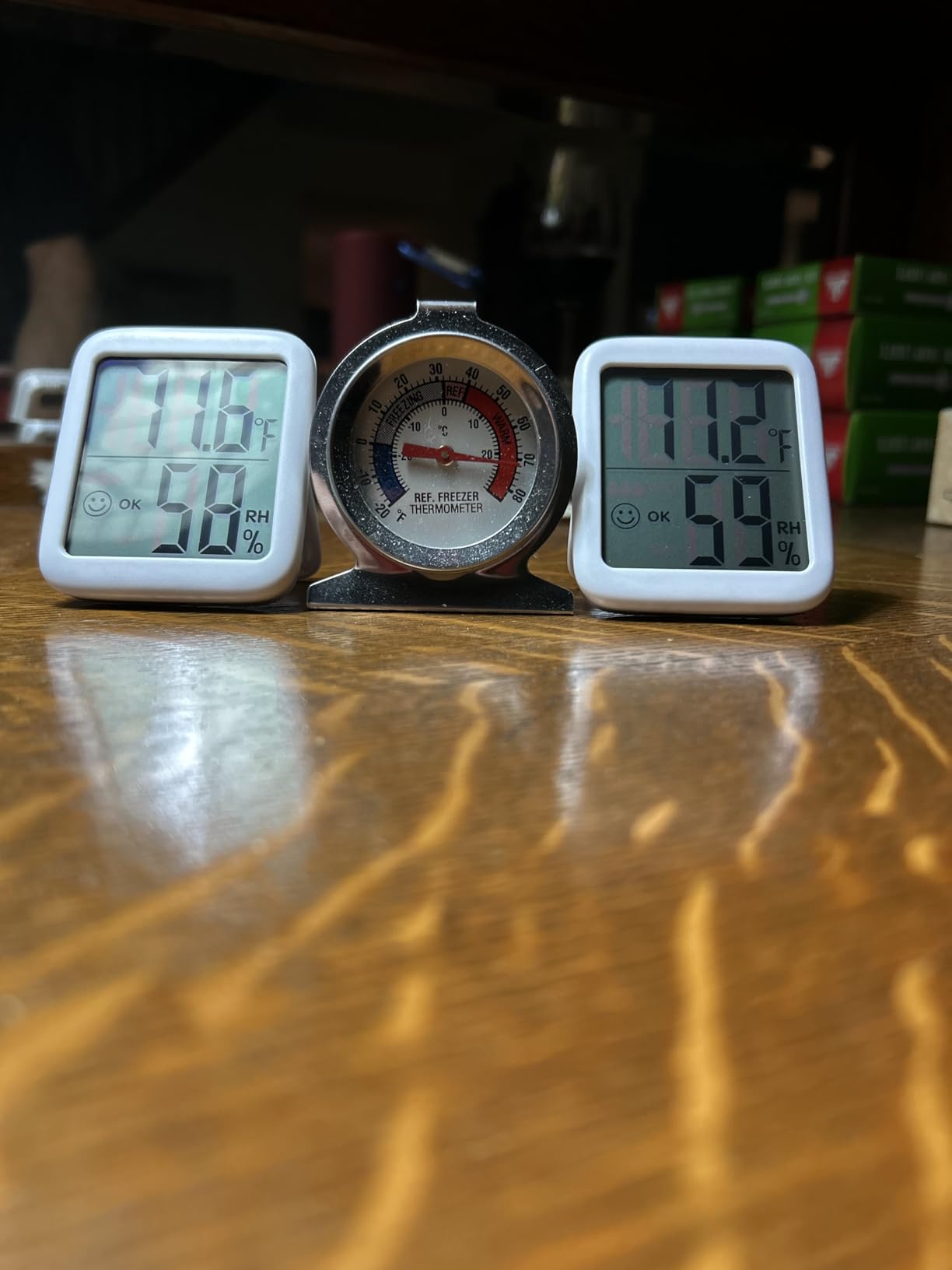 Antonki 2 Pack Room Thermometer for Home, Hygrometer Indoor Humidity Meter Gauge, Digital Temperature and Humidity Monitor Sensor customer photo 2