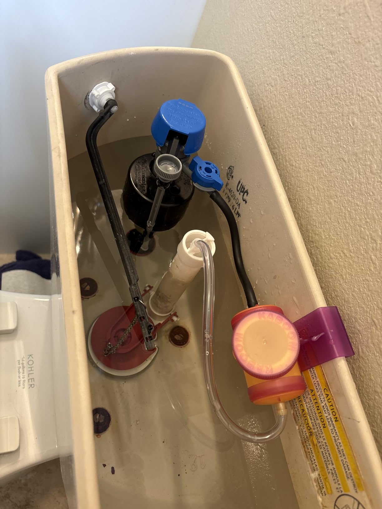 Fluidmaster K-400H-039 High Performance Toilet Fill Valve with 2-Inch Adjustable Toilet Flapper Kit customer photo 1
