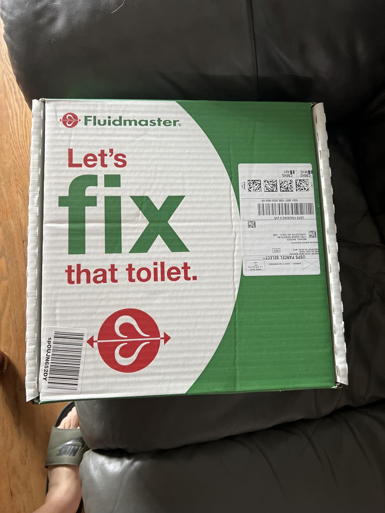 Fluidmaster K-400A-5004 Universal Toilet Fill Valve and 2 in. Toilet Flapper Repair Kit customer photo 2
