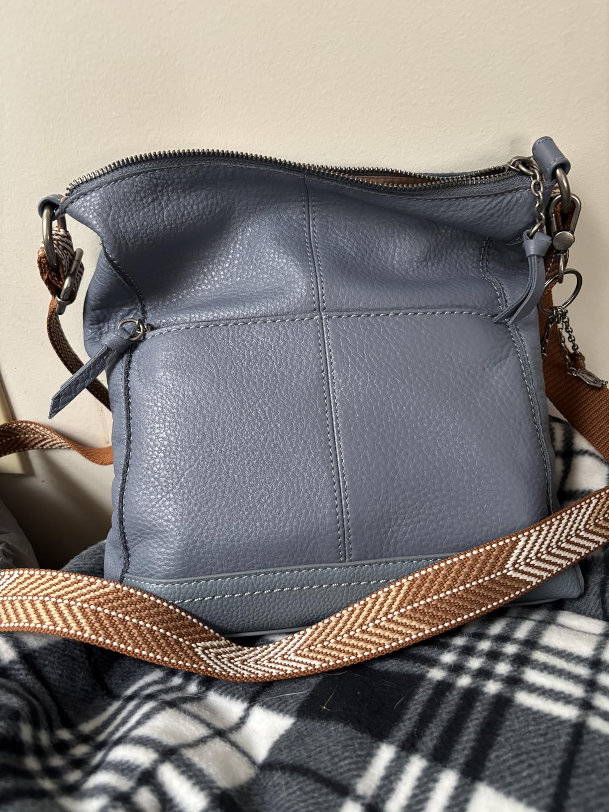 Lucia Leather Crossbody Purse - Premium Leather Women's Handbag for Everyday & Travel - Cross Body Bag With Zipper customer photo 1