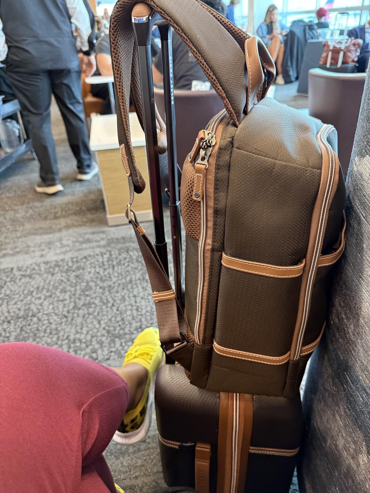 Delsey Paris Chatelet Air 2.0 Hardside Luggage with Spinner Wheels, Angora, Carry on 19 Inch customer photo 2
