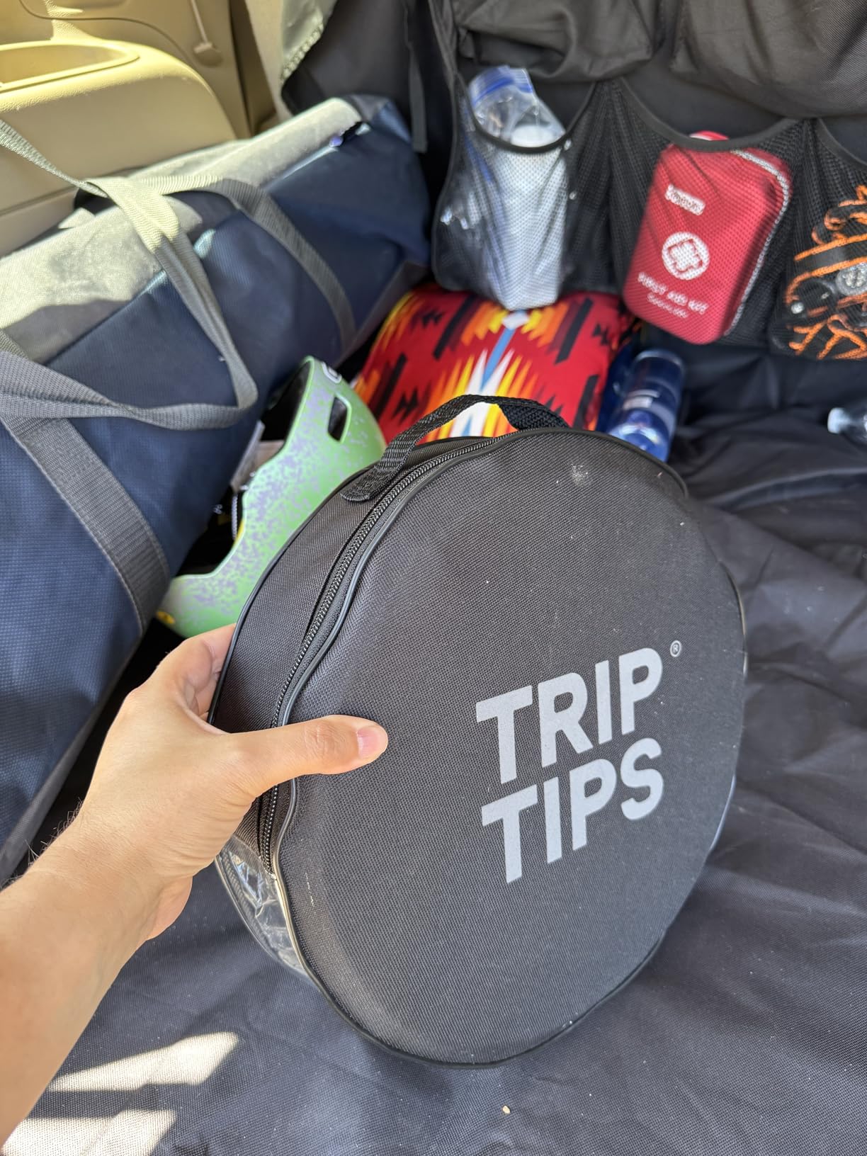 TRIPTIPS Upgrade Retractable Portable Toilet Travel Toilet Adjustable Height Camping Toilet Portable Potty for Adults Kids, Foldable Portable Toilet for Camping/Car customer photo 1