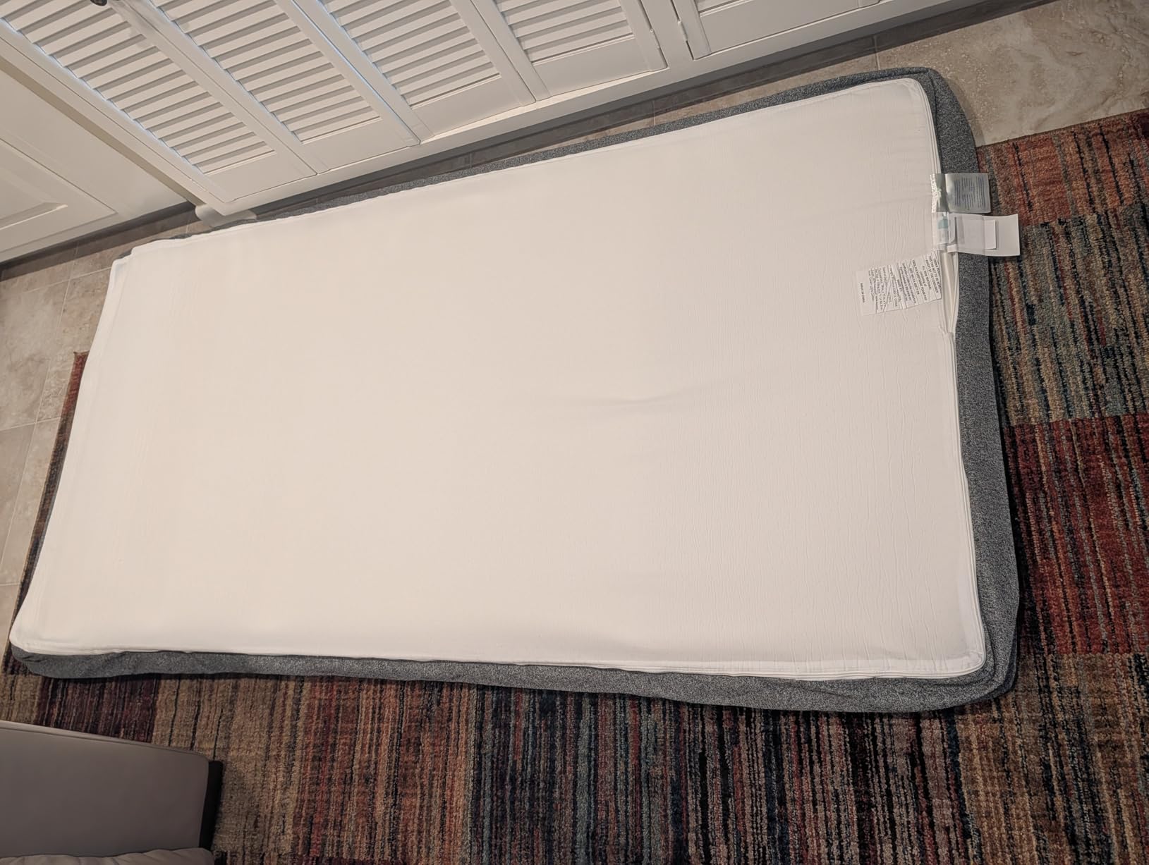 SunsGrove Twin Folding Bed with Mattress, 75