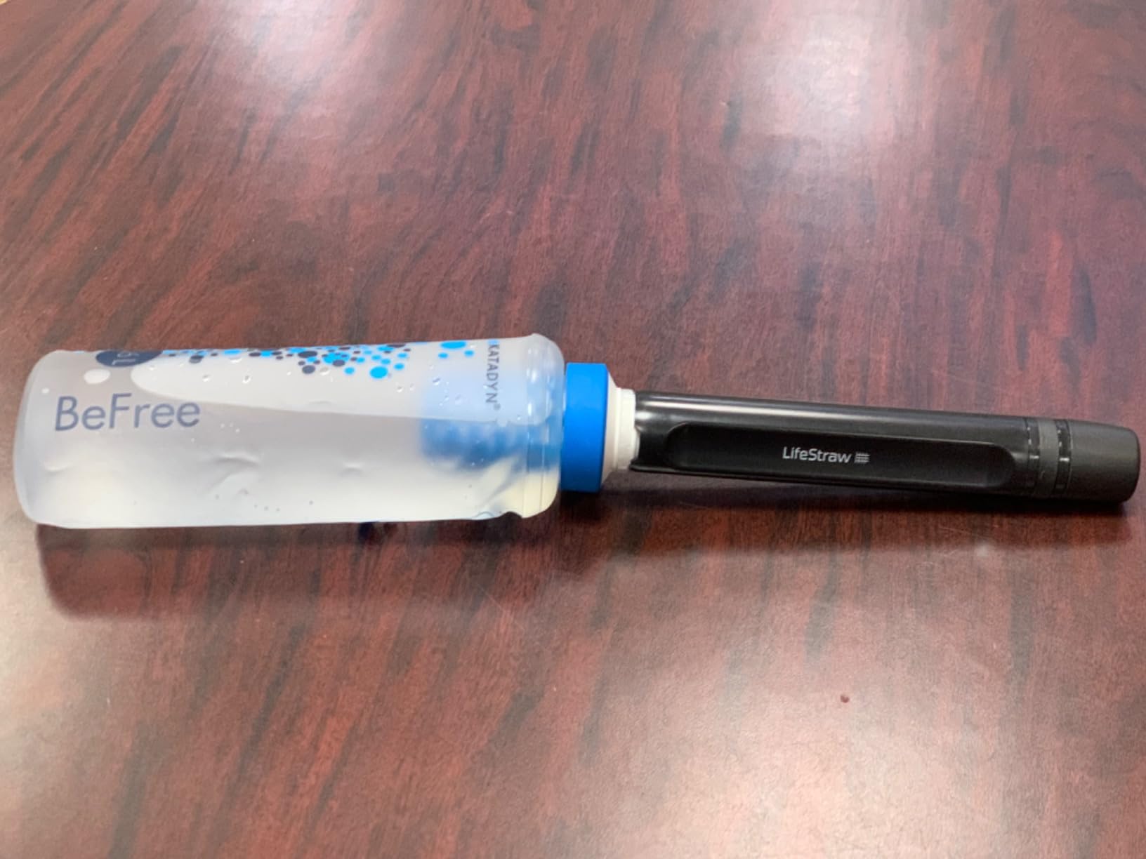 LifeStraw Peak Series Personal Water Filter for Hiking, Camping, Travel, and Emergency Preparedness customer photo 1