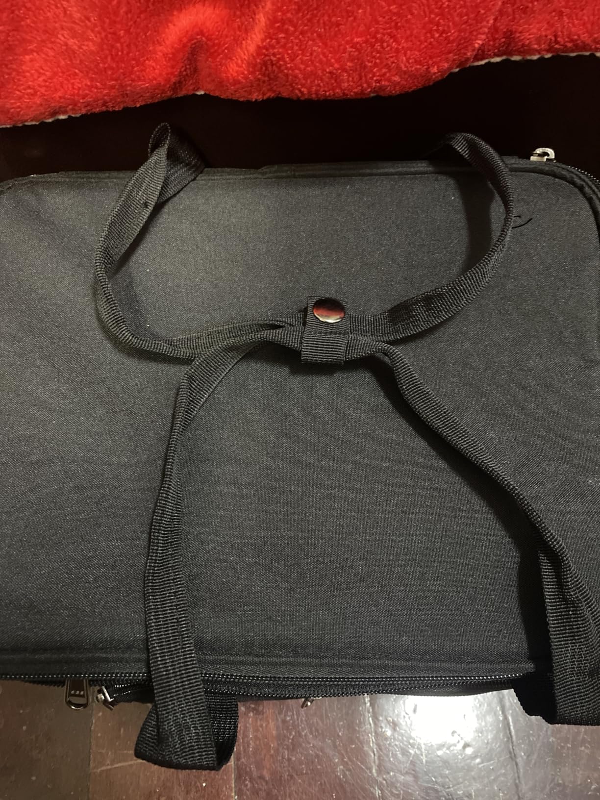 Maelstrom Lunch Box, 23L Insulated Lunch Bag, Expandable Double Deck Cooler Bag, Lightweight Leakproof Tote Bag With Side Tissue Pocket, Suit For Men and Women (A. Black) customer photo 2