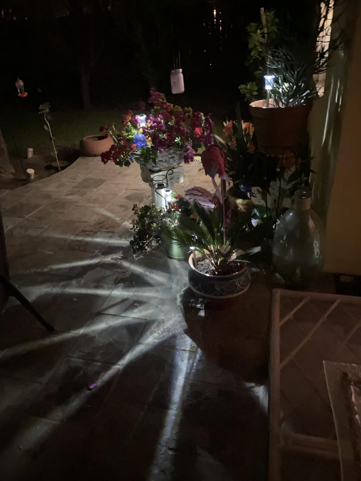 DenicMic Solar Lights Outdoor 10 Pack Waterproof 6000K Cold White LED Stainless Steel Stake Outside Lights for Yard Pathway Garden Driveway Walkway Landscape Path Lighting customer photo 2