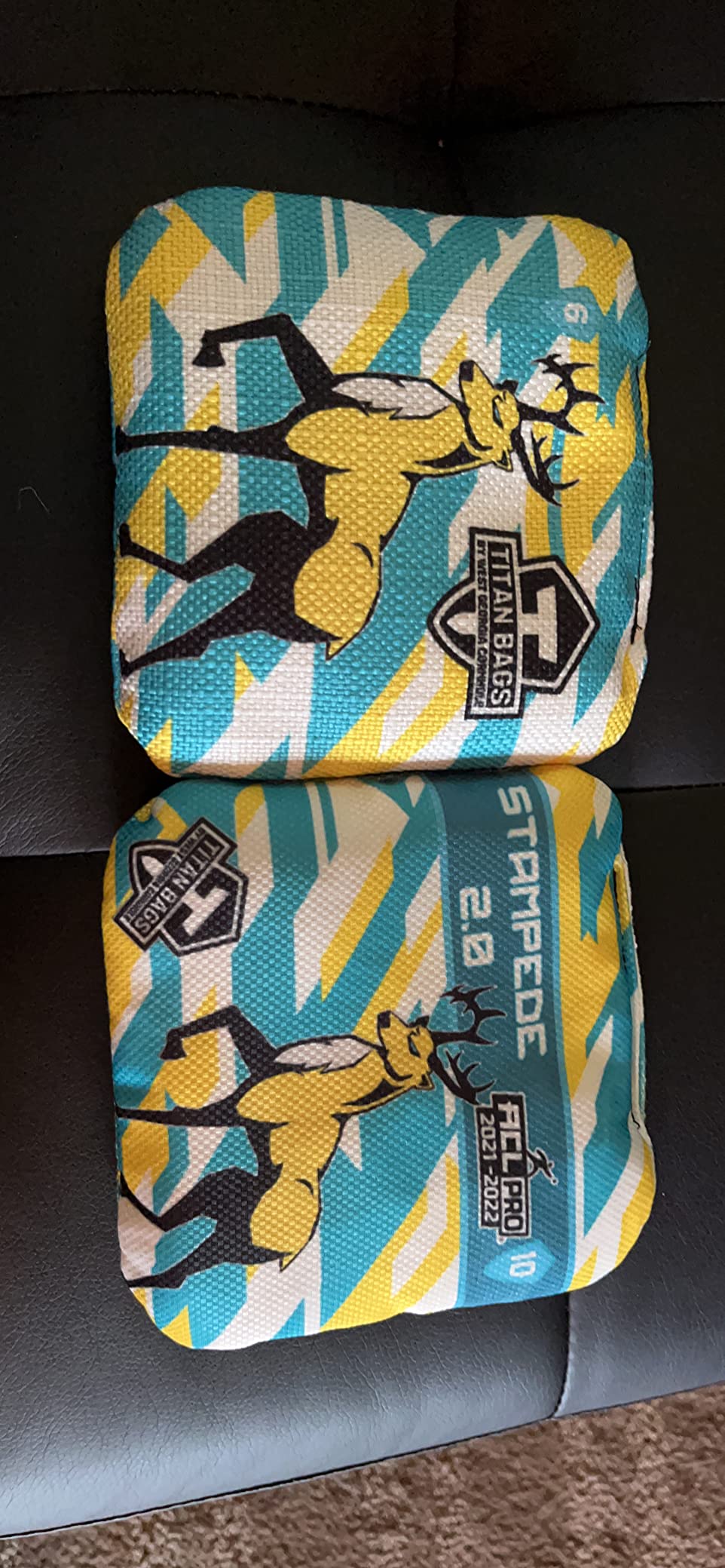 Titan Bags Stampede 2.0 Cornhole Bags - ACL PRO Approved Cornhole Bean Bags for Tournaments customer photo 1