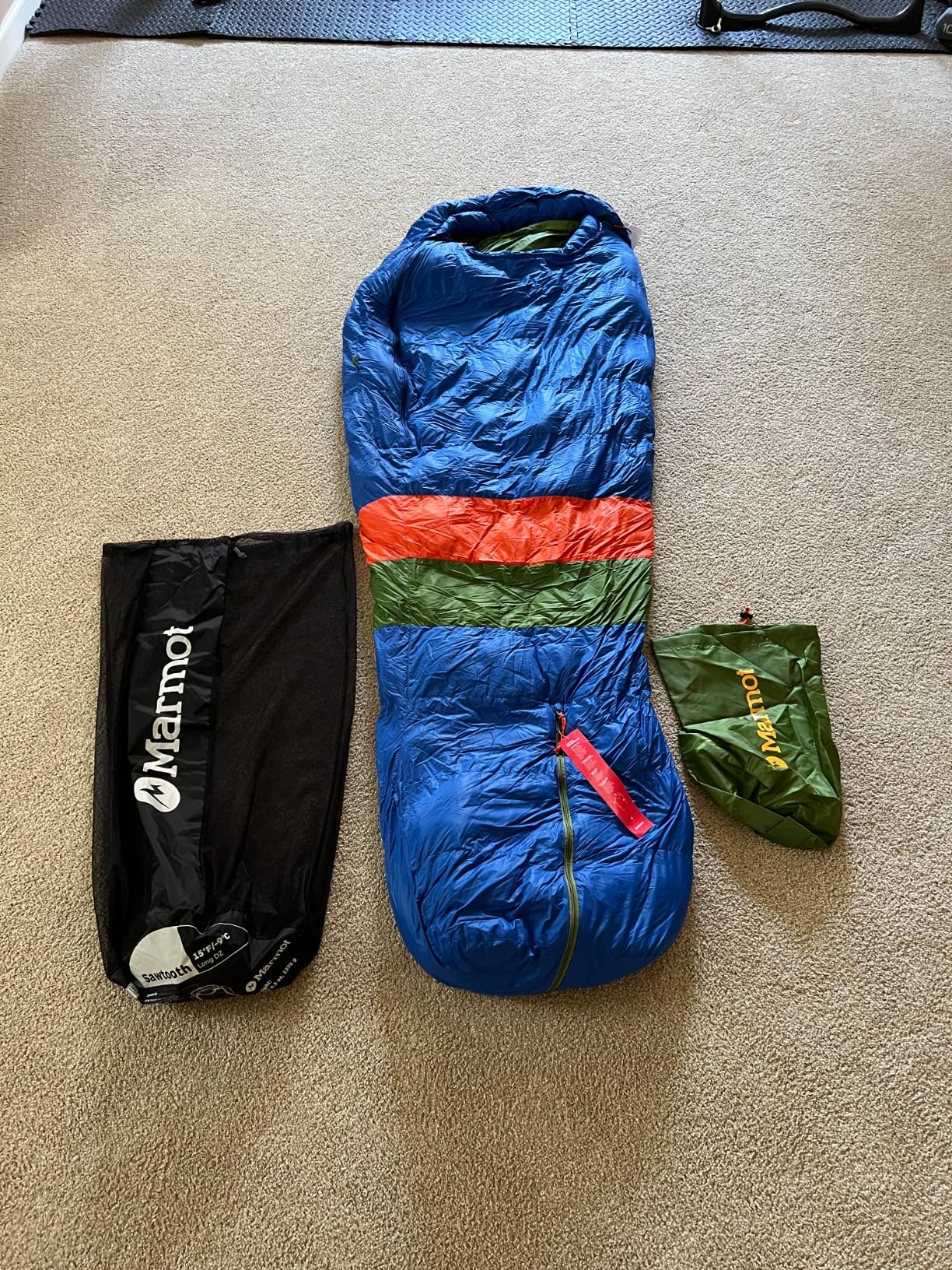 Marmot Sawtooth Sleeping Bag - Cold Weather Down Sleeping Bag for Backpacking customer photo 2