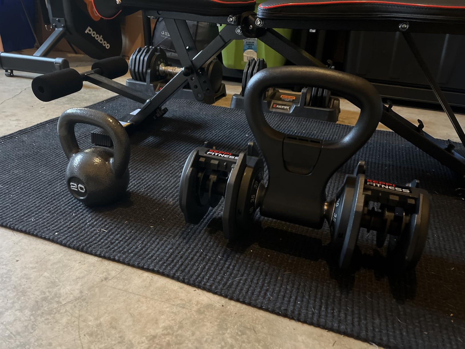 KETTLE GRYP - The Original - Converts Your Dumbbells Into Kettlebells customer photo 2