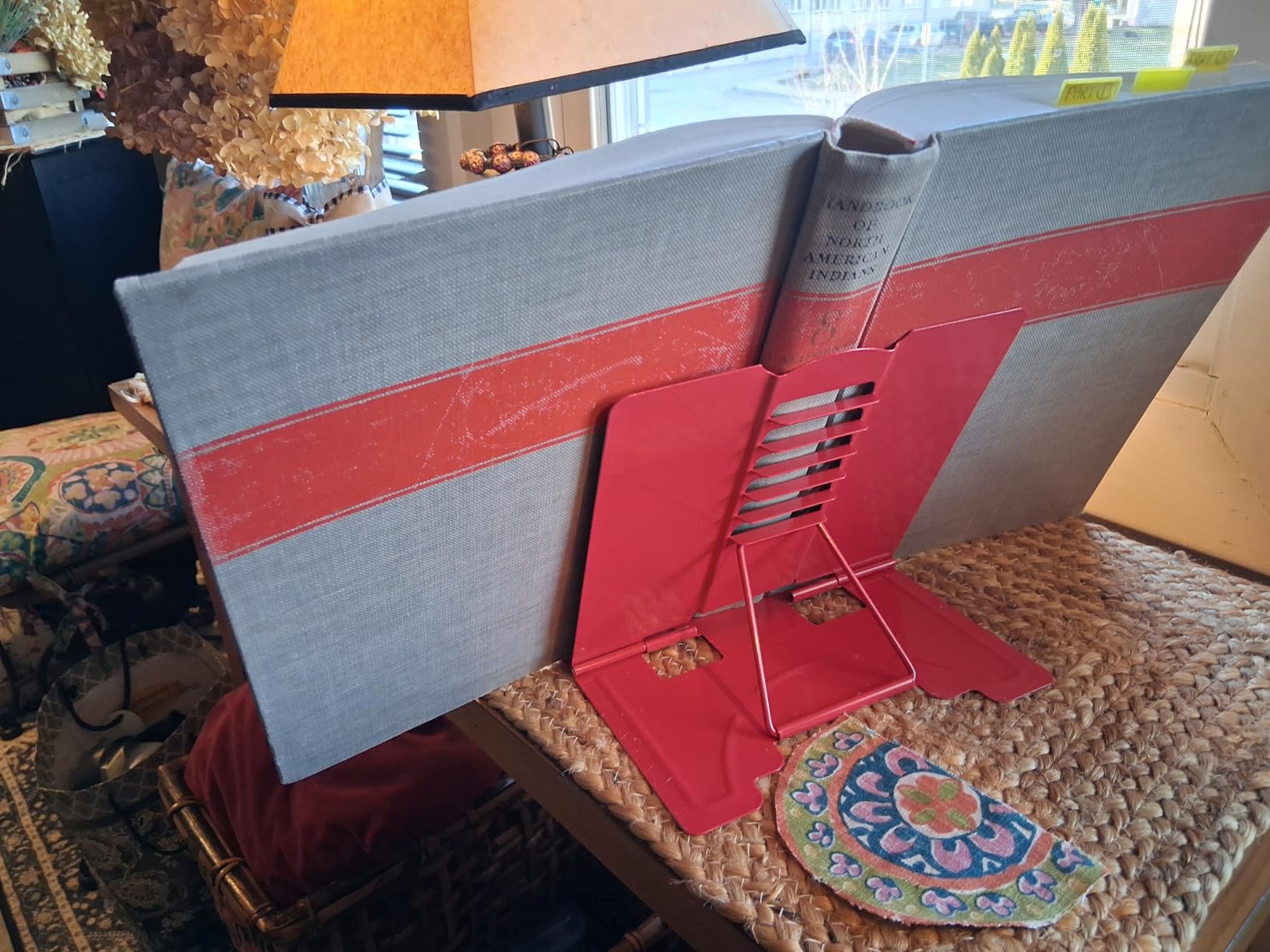 Camelmother Metal Book Holder Adjustable Book Stand for Reading customer photo 1