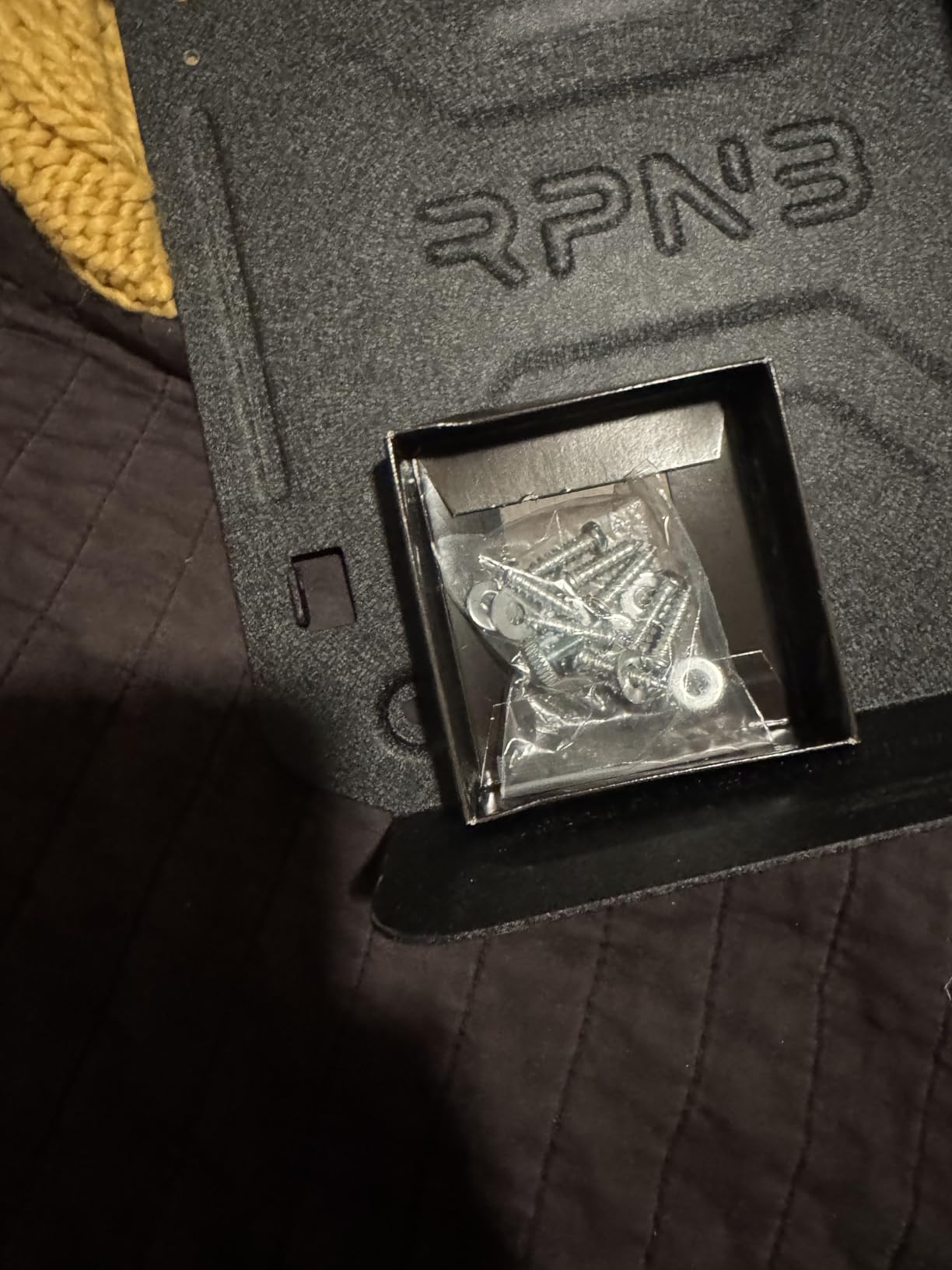 RPNB Gun Safe Mounted Biometric Nightstand Handgun Safe with Quick Access Sliding Door customer photo 2