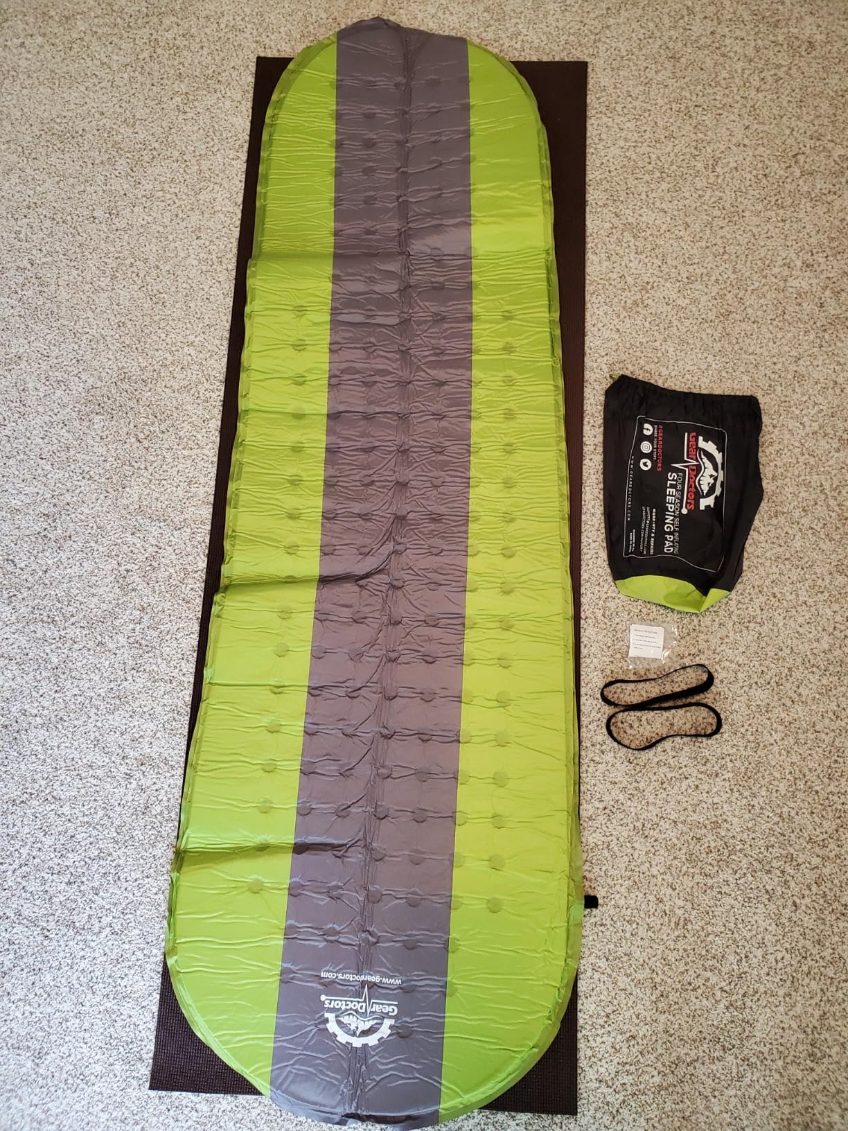 Gear Doctors Artemis 8.3 R-Value Self Inflating Sleeping Pad Camping-Air Mattress Camping-Mattress Pad 4 Season 3D Air Foam 4