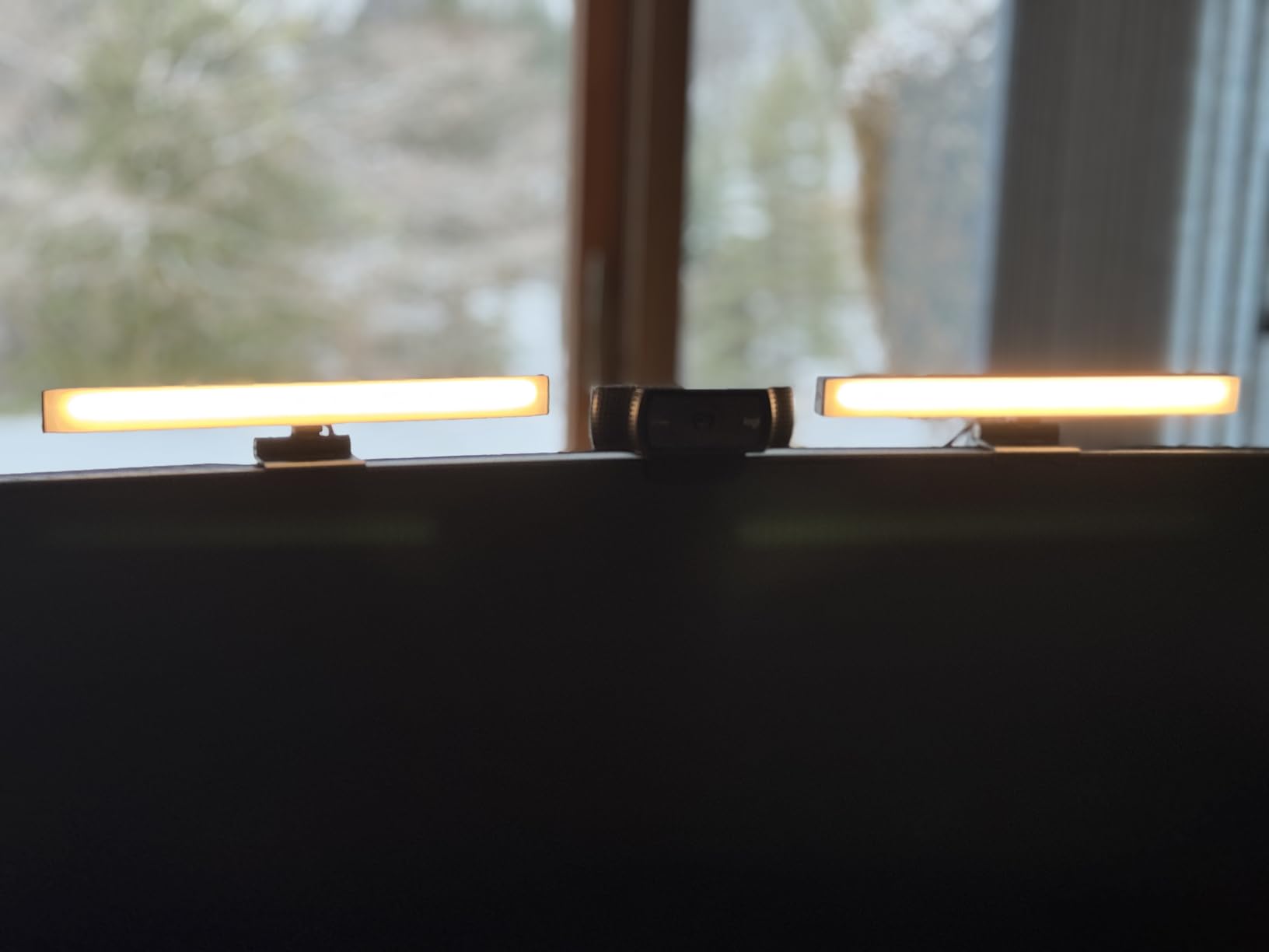 HumanCentric Video Conference Lighting - Webcam Light for Streaming, LED Monitor and Laptop Light, Double Kit customer photo 1